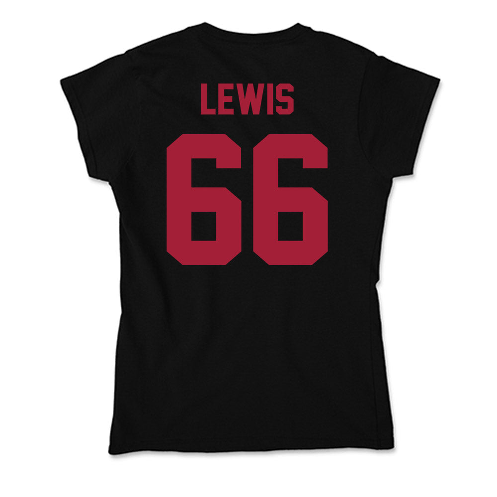 Alabama - Football Alumni : Albert Lewis - Soft Style Women’s T-Shirt-1