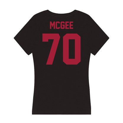 Alabama - Football Alumni : Barry McGee - Women's V-Neck T-Shirt-1