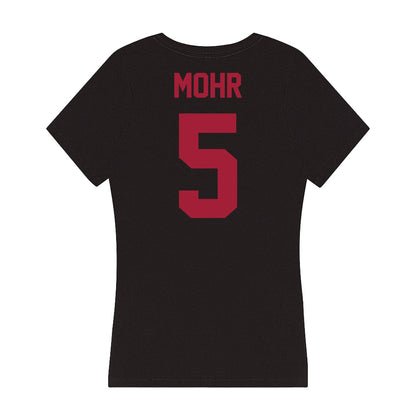 Alabama - Football Alumni : Chris Mohr - Women's V-Neck T-Shirt-1