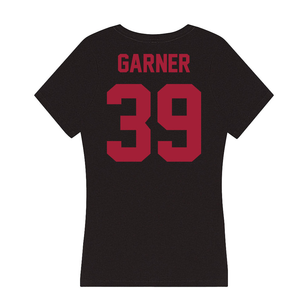 Alabama - Football Alumni : Morgan Garner - Women's V-Neck T-Shirt-1