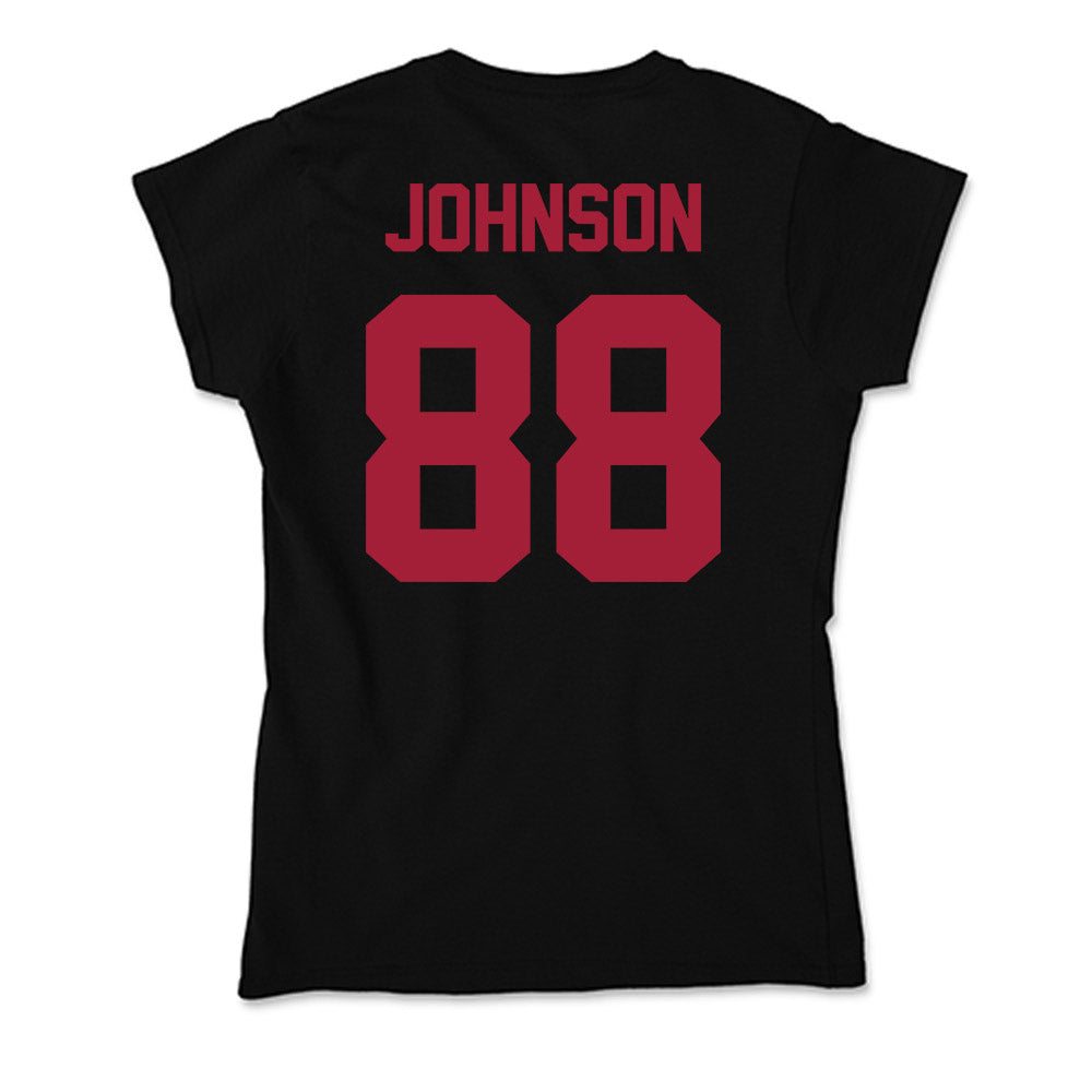 Alabama - Softball Alumni : Jenna Johnson - Soft Style Women’s T-Shirt-1