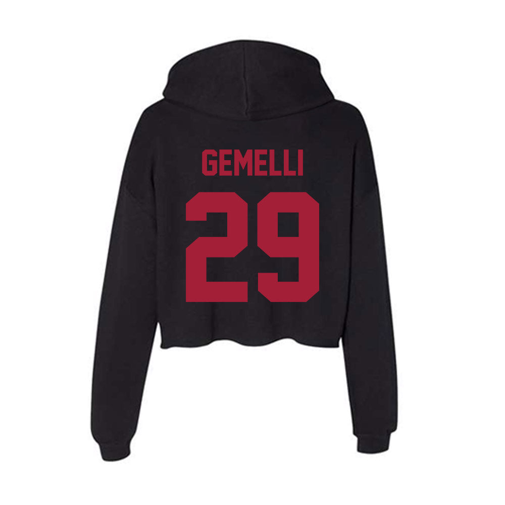 Alabama - NCAA Women's Soccer : Itala Gemelli - Women's Crop Fleece Hoodie-1