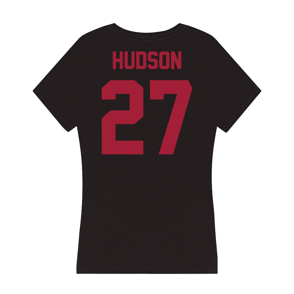 Alabama - Football Alumni : Ray Hudson - Women's V-Neck T-Shirt-1