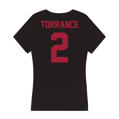 Alabama - Men's Basketball Alumni : Mikhail Torrance - Women's V-Neck T-Shirt-1