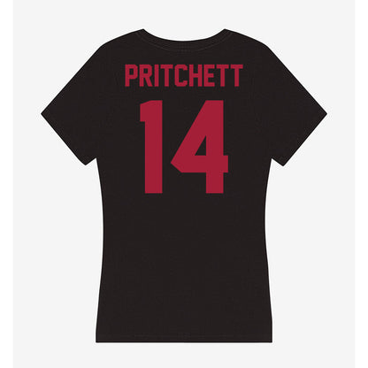 Alabama - NCAA Football : Marshall Pritchett - Women's V-Neck T-Shirt-3