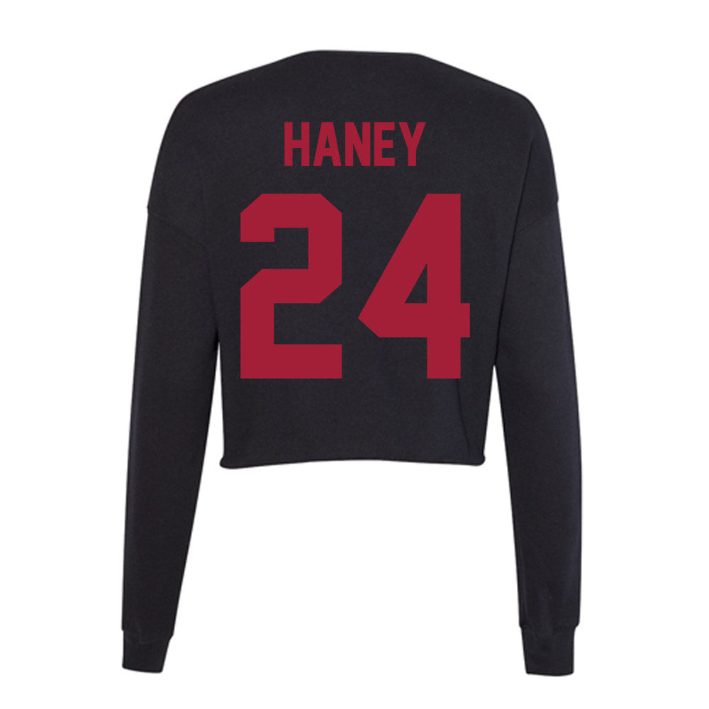 Alabama - Softball Alumni : KJ Haney - Women's Cropped Crew Fleece-1