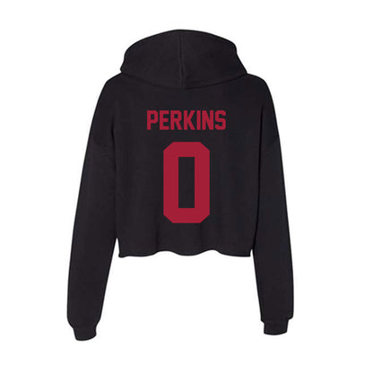 Alabama - NCAA Cheerleading : Aaliyah Perkins - Women's Crop Fleece Hoodie-1