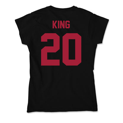 Alabama - Football Alumni : Tyrone King - Soft Style Women’s T-Shirt-1