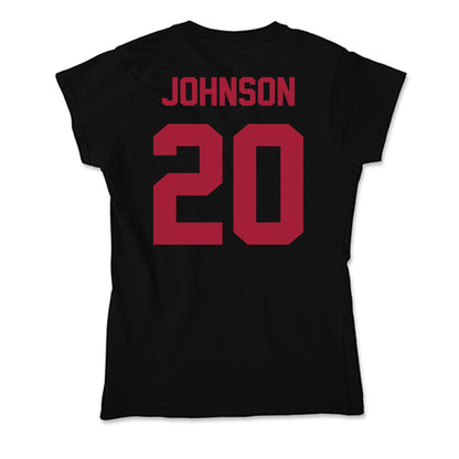 Alabama - Women's Basketball Alumni : Niesa Johnson - Soft Style Women’s T-Shirt-1