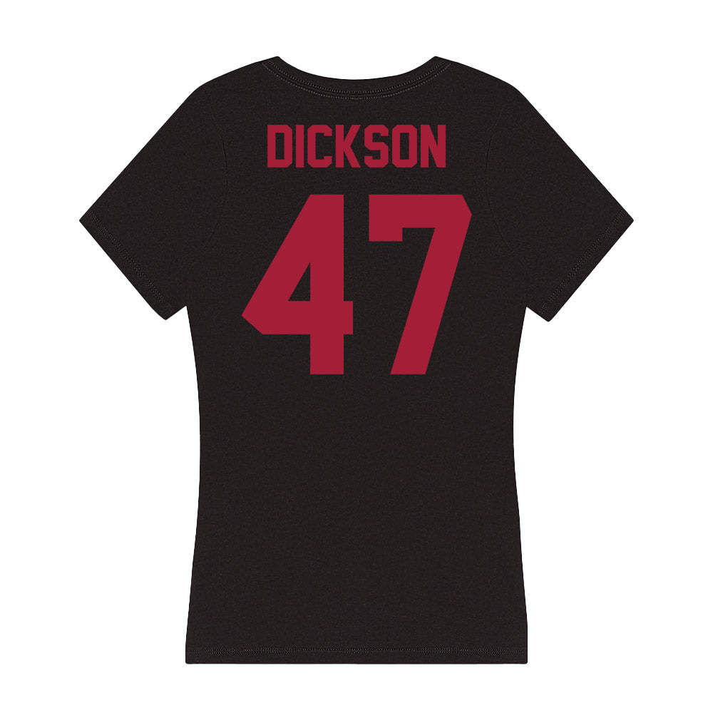 Alabama - Football Alumni : Xzavier Dickson - Women's V-Neck T-Shirt-1