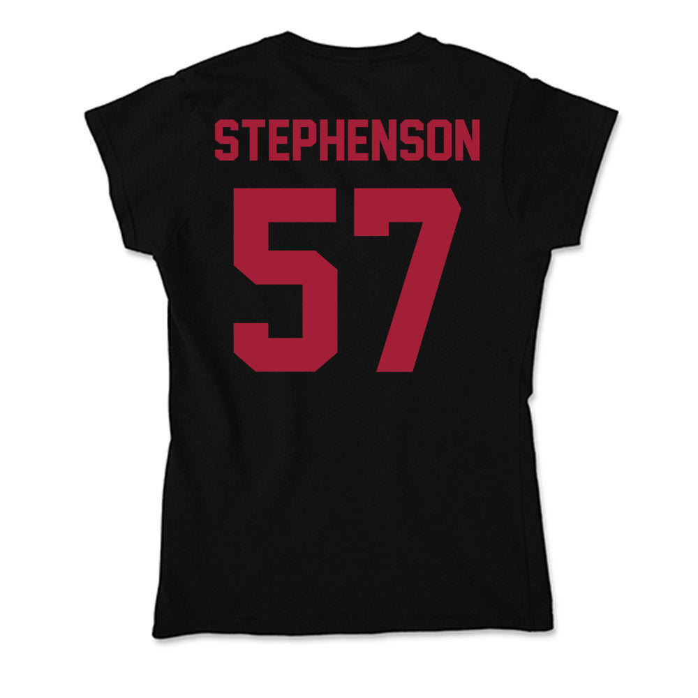 Alabama - Football Alumni : Dwight Stephenson - Soft Style Women’s T-Shirt-1