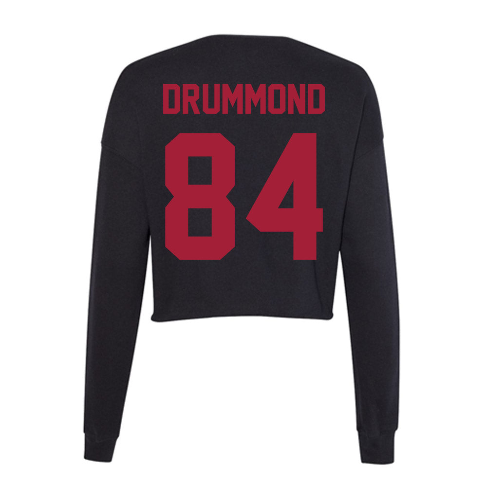 Alabama - Football Alumni : Jeremy Drummond - Women's Cropped Crew Fleece-1