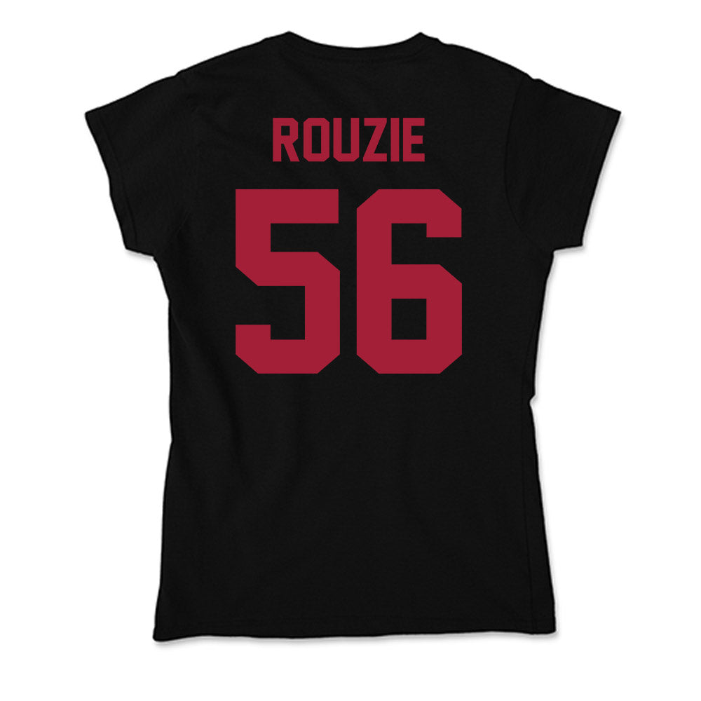 Alabama - Football Alumni : Jeff Rouzie - Soft Style Women’s T-Shirt-1