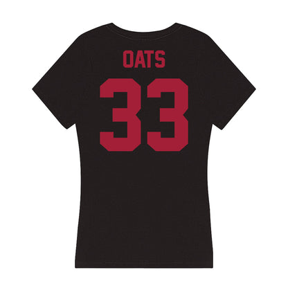 Alabama - Men's Basketball Alumni : Nate Oats - Women's V-Neck T-Shirt-1