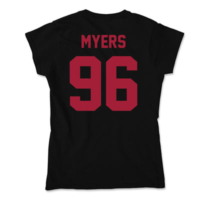 Alabama - Football Alumni : Michael Myers - Soft Style Women’s T-Shirt-1