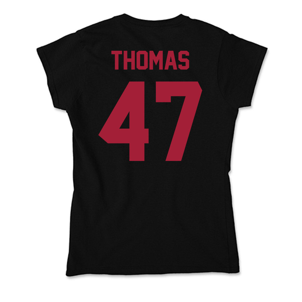 Alabama - Football Alumni : Logan Thomas - Soft Style Women’s T-Shirt-1