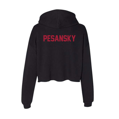 Alabama - NCAA Women's Rowing : Abby Pesansky - Women's Crop Fleece Hoodie-1