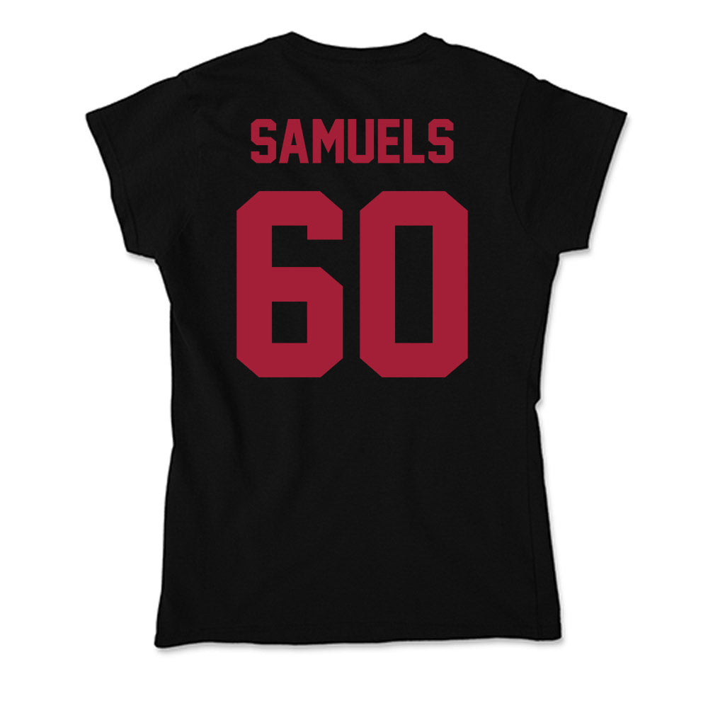 Alabama - Football Alumni : Chris Samuels - Soft Style Women’s T-Shirt-1