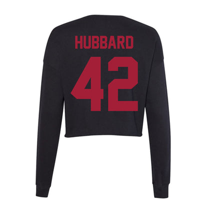 Alabama - Football Alumni : Adrian Hubbard - Women's Cropped Crew Fleece-1