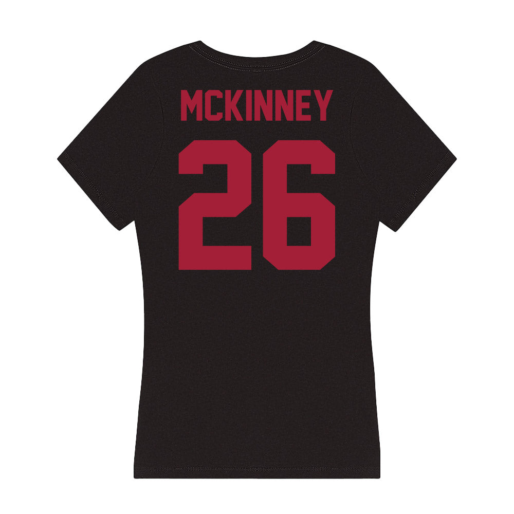 Alabama - Football Alumni : Bobby McKinney - Women's V-Neck T-Shirt-1