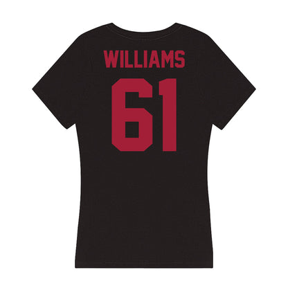 Alabama - Football Alumni : John Byrd Williams - Women's V-Neck T-Shirt-1