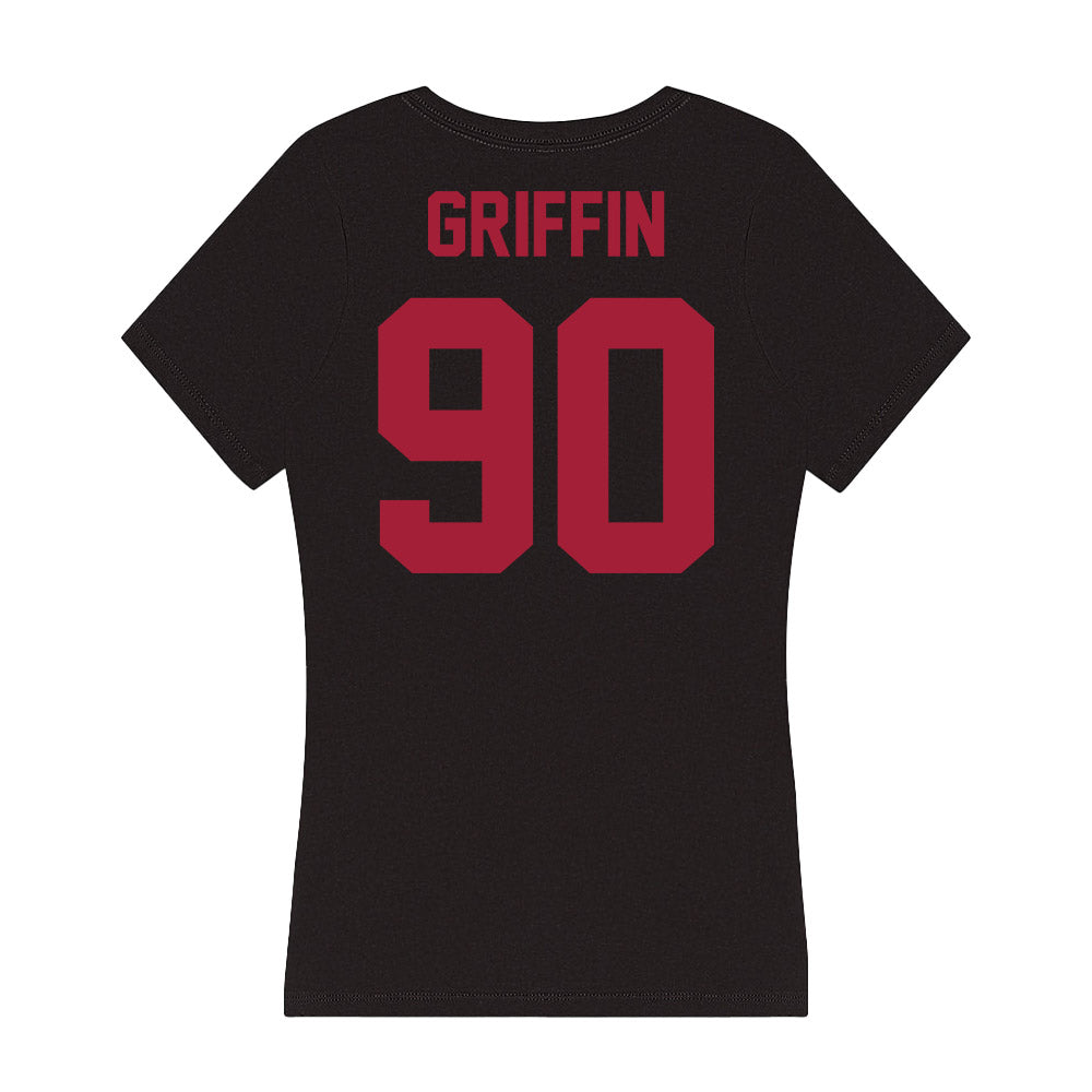 Alabama - Football Alumni : Rudy Griffin - Women's V-Neck T-Shirt-1