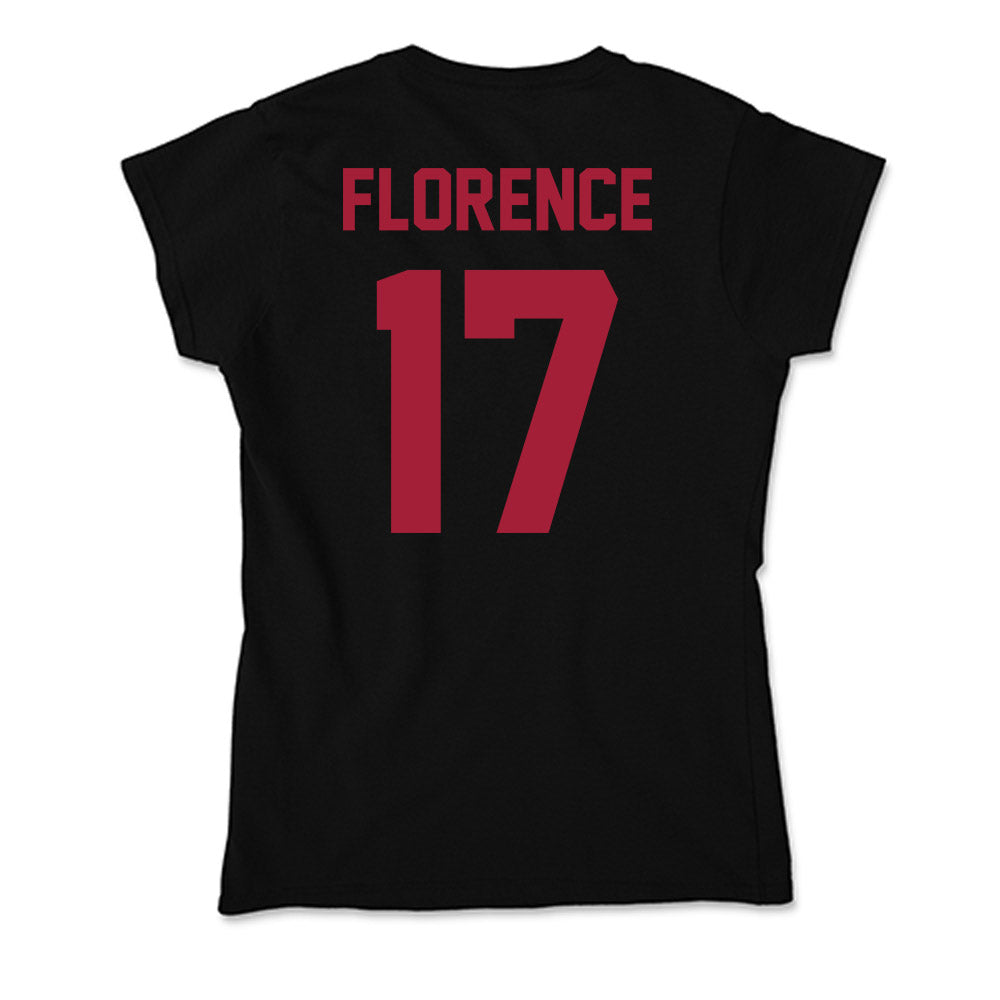 Alabama - Football Alumni : Craige Florence - Soft Style Women’s T-Shirt-1