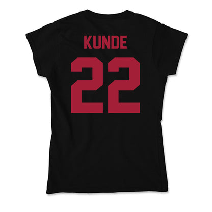 Alabama - NCAA Women's Soccer : Leah Kunde - Soft Style Women’s T-Shirt-1