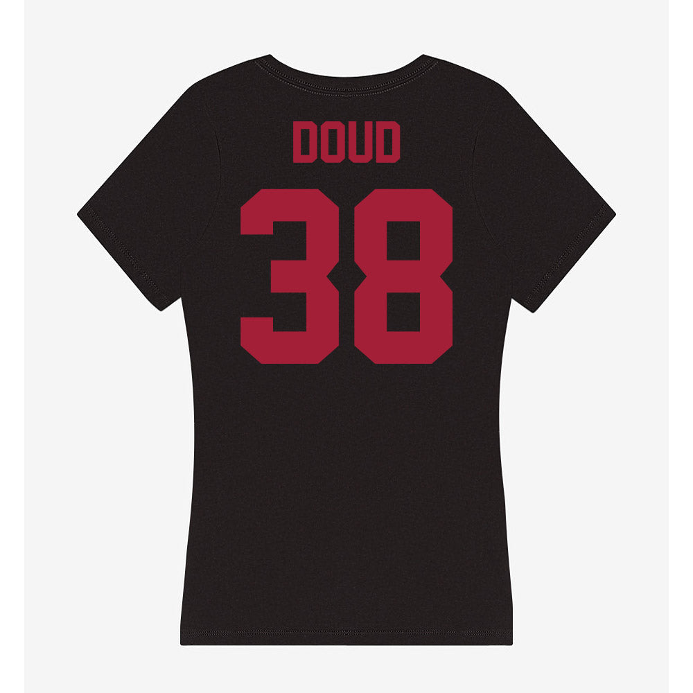 Alabama - NCAA Football : Blake Doud - Women's V-Neck T-Shirt-2
