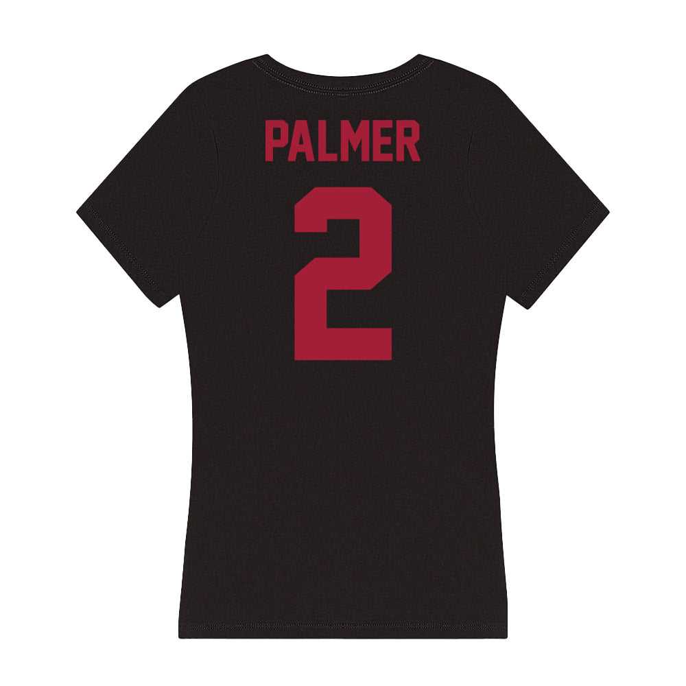 Alabama - Football Alumni : David Palmer - Women's V-Neck T-Shirt-1