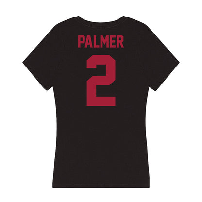 Alabama - Football Alumni : David Palmer - Women's V-Neck T-Shirt-1