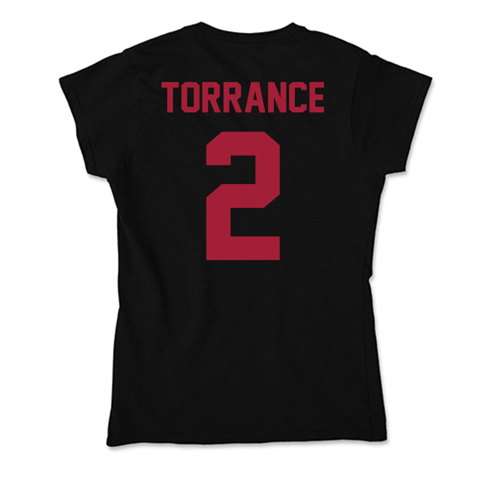 Alabama - Men's Basketball Alumni : Mikhail Torrance - Soft Style Women’s T-Shirt-1