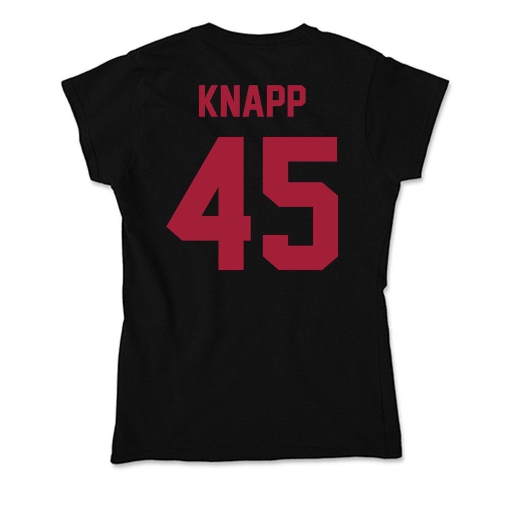 Alabama - Football Alumni : David Knapp - Soft Style Women’s T-Shirt-1