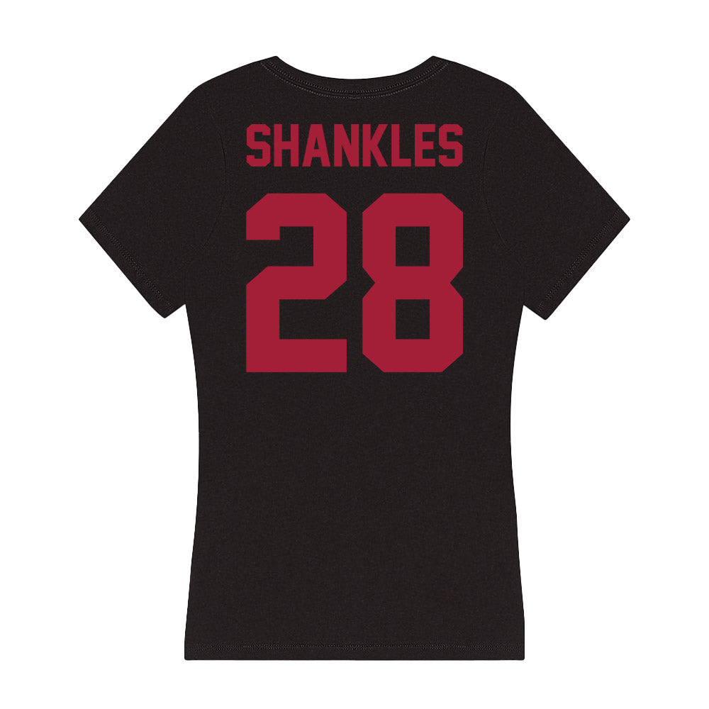 Alabama - Football Alumni : Don Shankles - Women's V-Neck T-Shirt-1