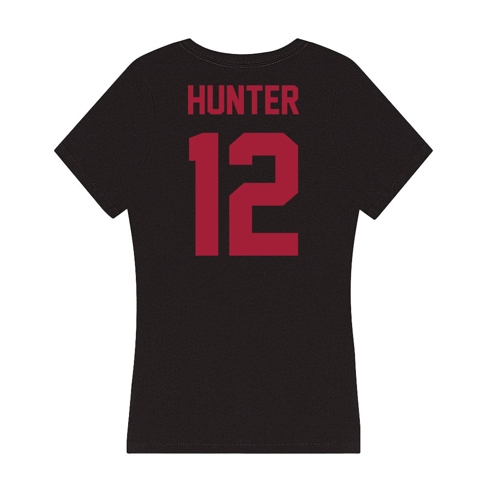 Alabama - Football Alumni : Scott Hunter - Women's V-Neck T-Shirt-1