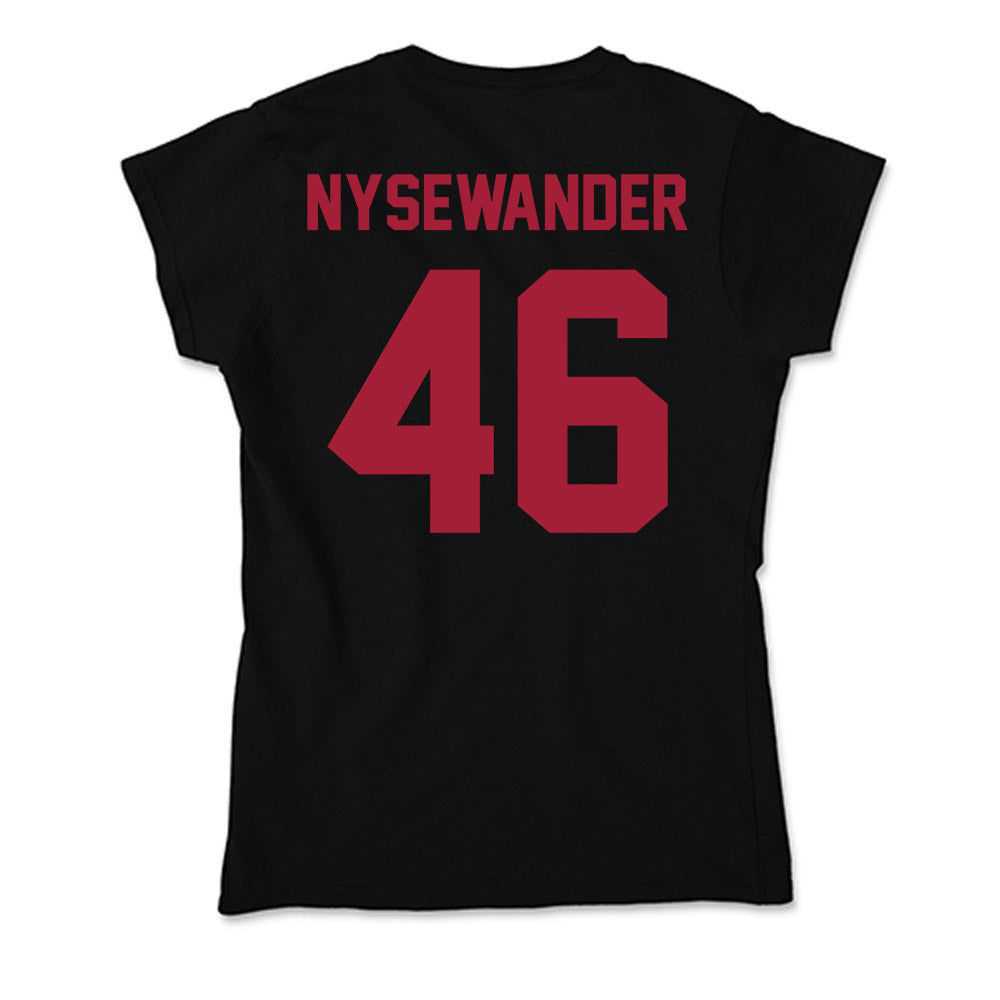 Alabama - Football Alumni : Michael Nysewander - Soft Style Women’s T-Shirt-1