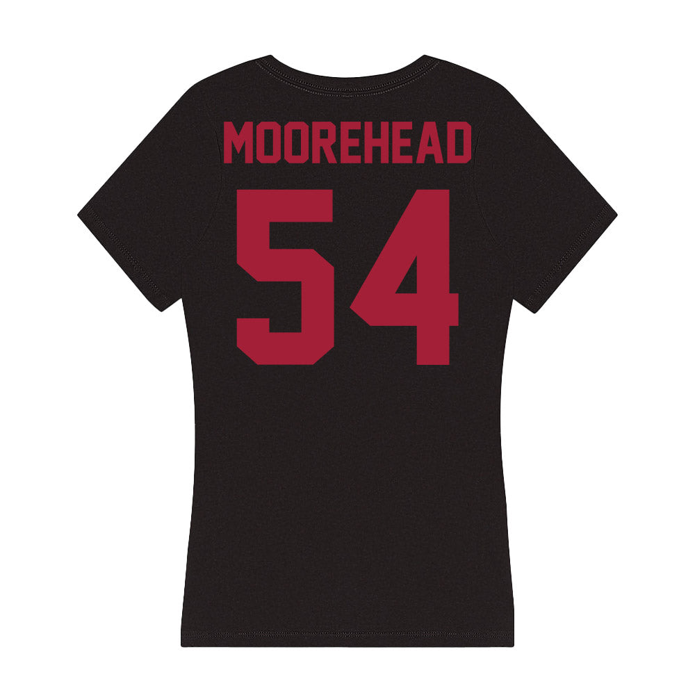 Alabama - Football Alumni : Kindal Moorehead - Women's V-Neck T-Shirt-1