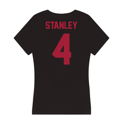 Alabama - Football Alumni : Steve Stanley - Women's V-Neck T-Shirt-1