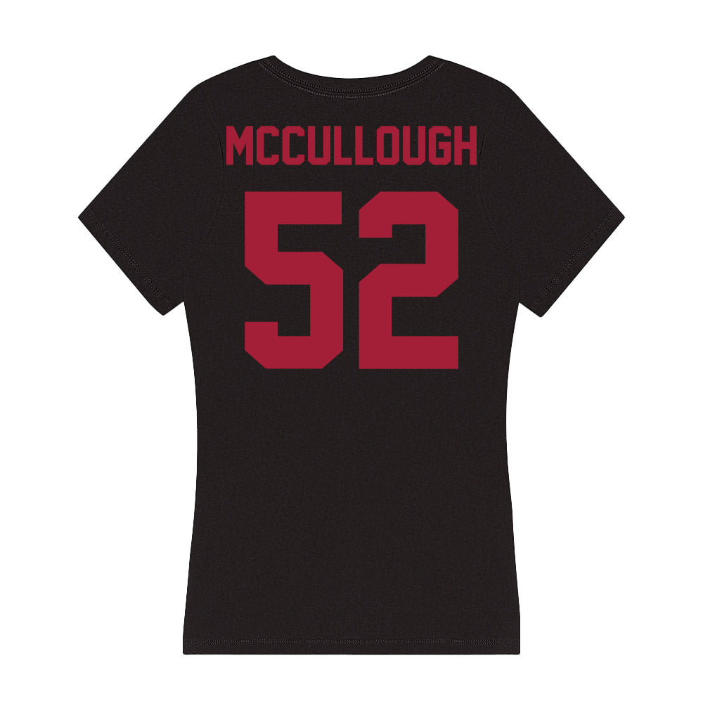 Alabama - Football Alumni : Alfred McCullough - Women's V-Neck T-Shirt-1