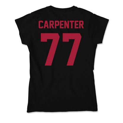 Alabama - Football Alumni : James Carpenter - Soft Style Women’s T-Shirt-1