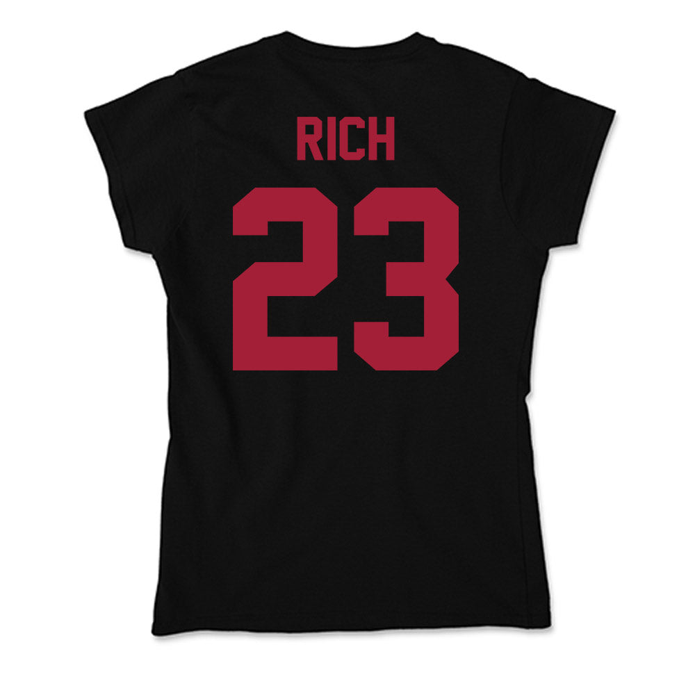 Alabama - Men's Basketball Alumni : Darby Rich - Soft Style Women’s T-Shirt-1