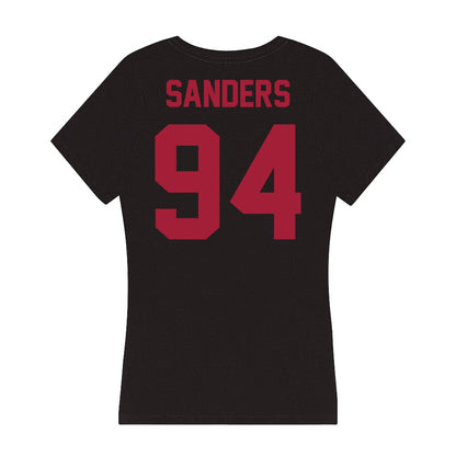 Alabama - Football Alumni : Derek Sanders - Women's V-Neck T-Shirt-1