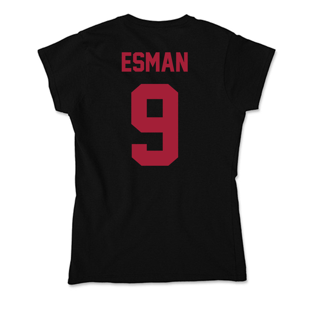 Alabama - Softball Alumni : Lauren Esman - Soft Style Women’s T-Shirt-1