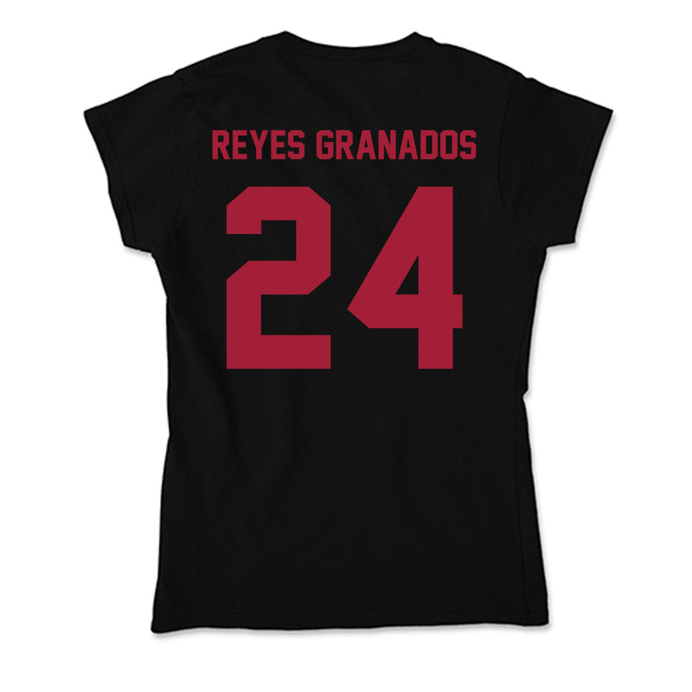 Alabama - Football Alumni : Marlon Reyes Granados - Soft Style Women’s T-Shirt-1