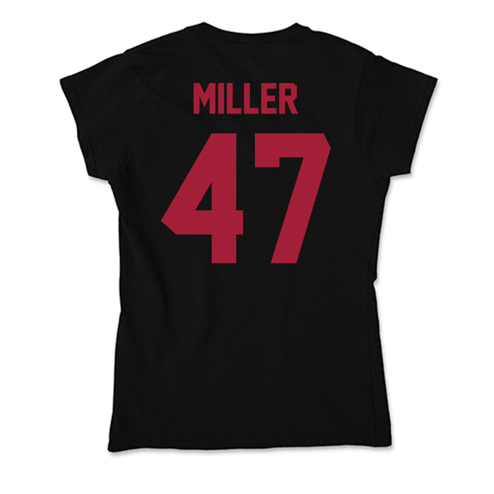 Alabama - Football Alumni : Christian Miller - Soft Style Women’s T-Shirt-1