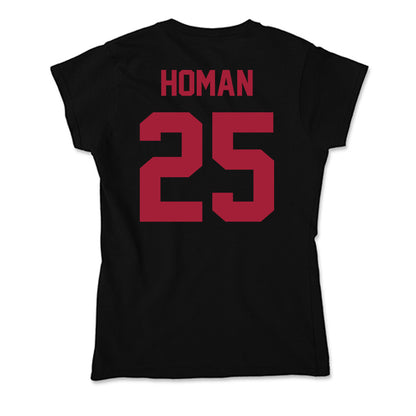 Alabama - Football Alumni : Dennis Homan - Soft Style Women’s T-Shirt-1