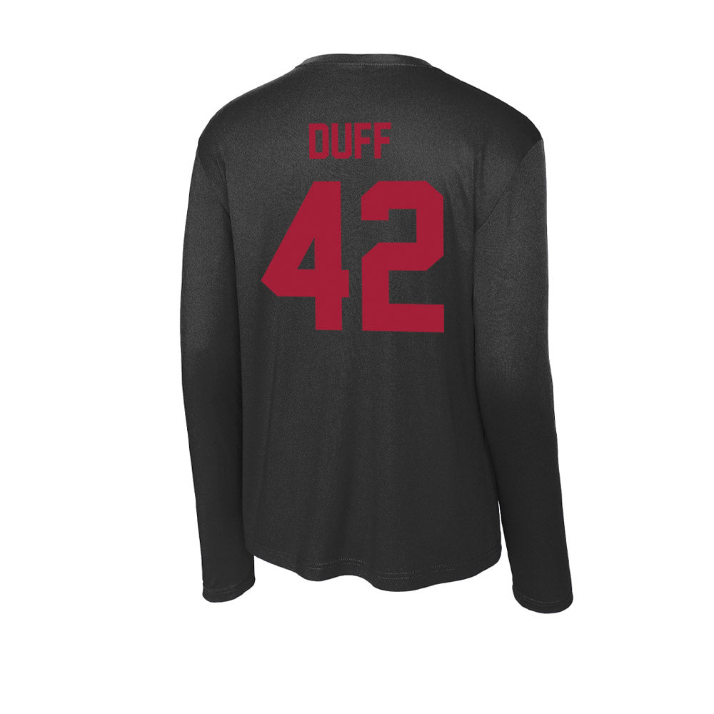 Alabama - NCAA Baseball : Ahmaad Duff - Activewear Long Sleeve T-Shirt-1