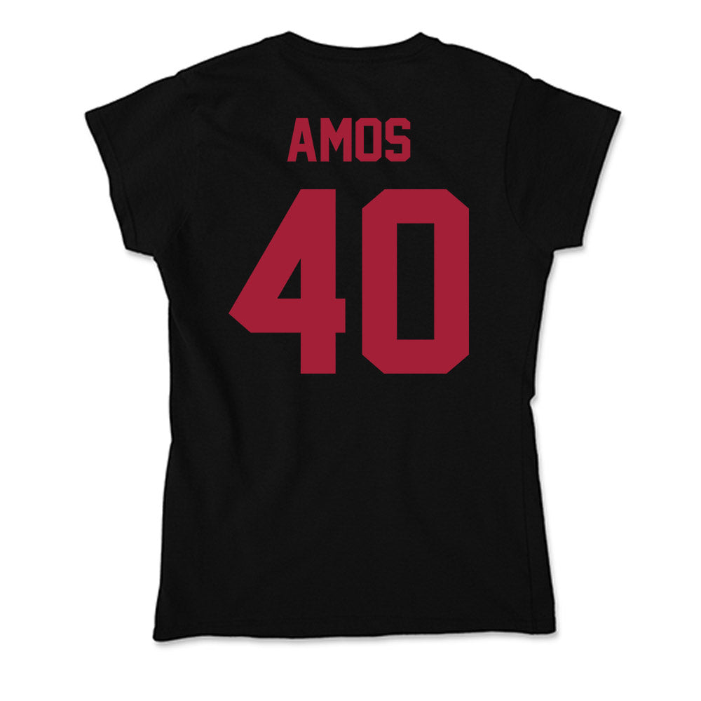 Alabama - Football Alumni : Giles Amos - Soft Style Women’s T-Shirt-1