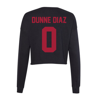 Alabama - Softball Alumni : Kelsi Dunne Diaz - Women's Cropped Crew Fleece-1