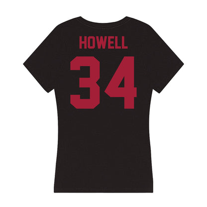 Alabama - Football Alumni : Ben Howell - Women's V-Neck T-Shirt-1